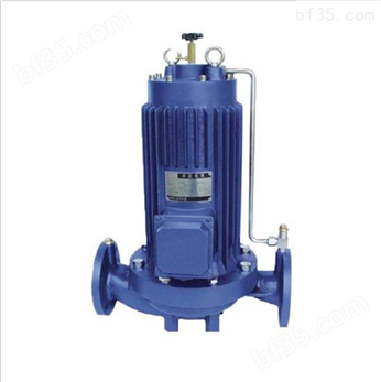 PBG型立式屏蔽式管道泵