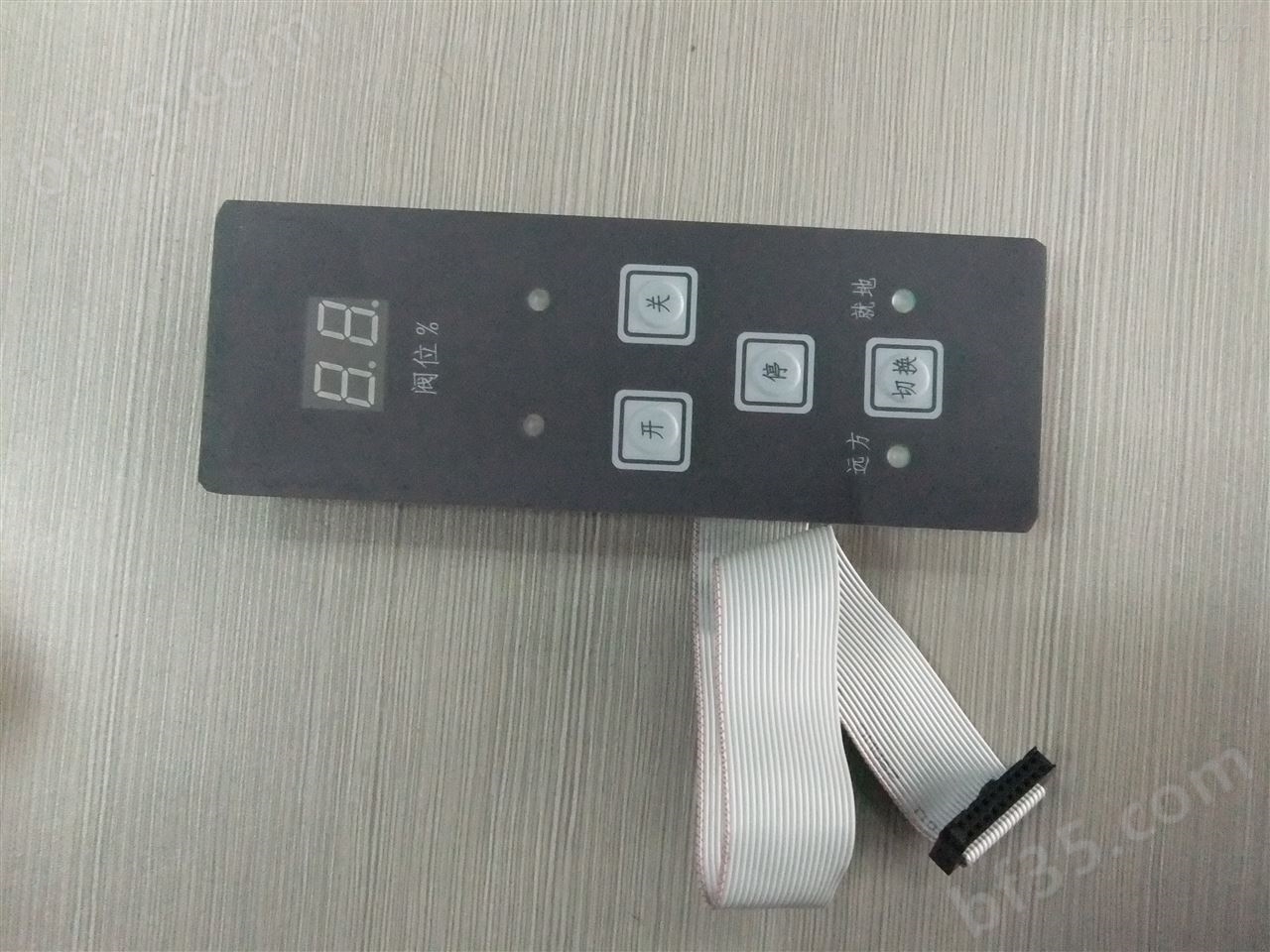 扬州直行程调节型电动执行器MU操作面板