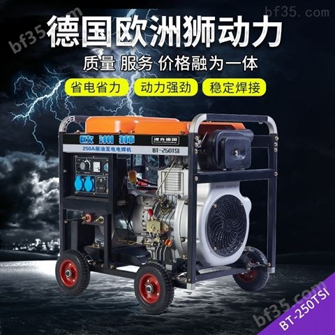 250A柴油发电电焊机价格及技术案例
