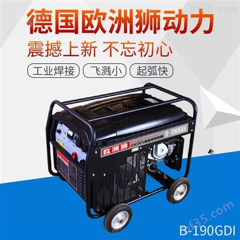 190A汽油发电电焊机价格及技术案例