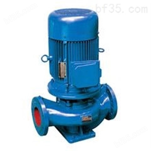 立式管道离心泵 热水管道泵 管道给水泵