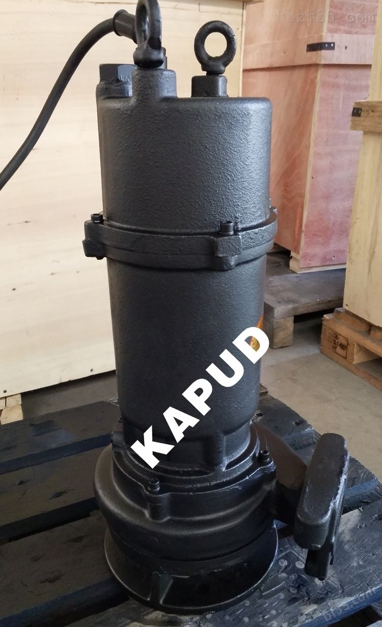 MP型潜水铰刀泵 0.75KW 220V 单相电切割泵 化粪池潜污泵